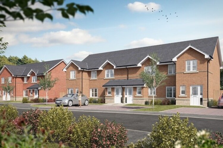 CGI of the Mollins Gate scheme