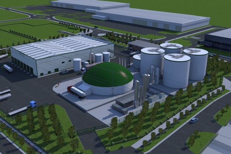 CGI of the new plant