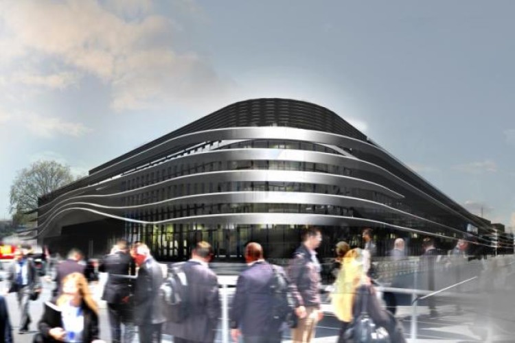 Artist&rsquo;s impression of the conference centre