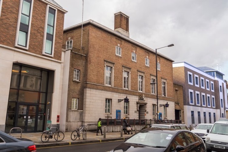 Hammersmith police station, as it is now