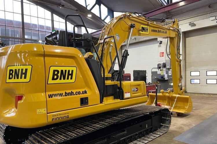 Buckland Newton Hire's new Cat 313 GC