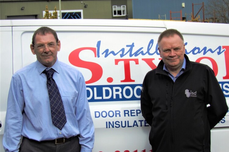 STI founder Simon Tysoe (left) and Andy Moon of the P&M Group