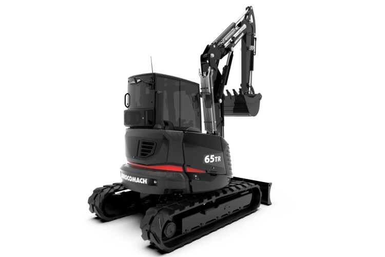 The Eurocomach 65TR tracked excavator