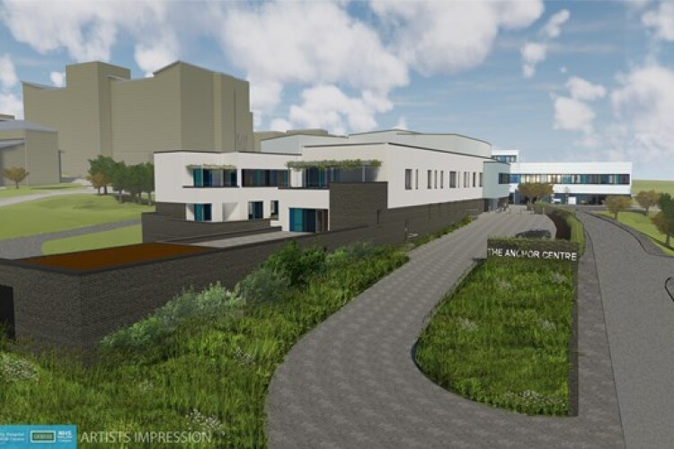 Artist&rsquo;s impression of the Baird Family Hospital and the Anchor Centre project, being delivered through Frameworks Scotland 2