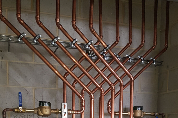 Copper plumbing