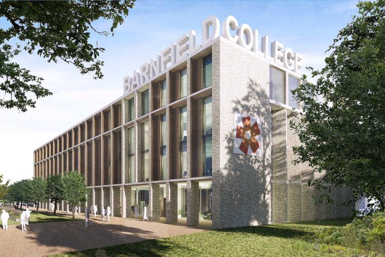Farrans will build a new home for Barnfield College