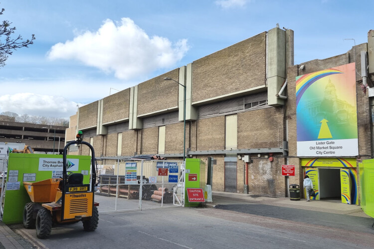 Broadmarsh is being pulled down, with former owner Intu having collapsed last year