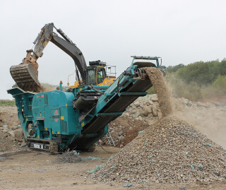 Most recycled aggregates come from demolition wastes such as crushed concrete