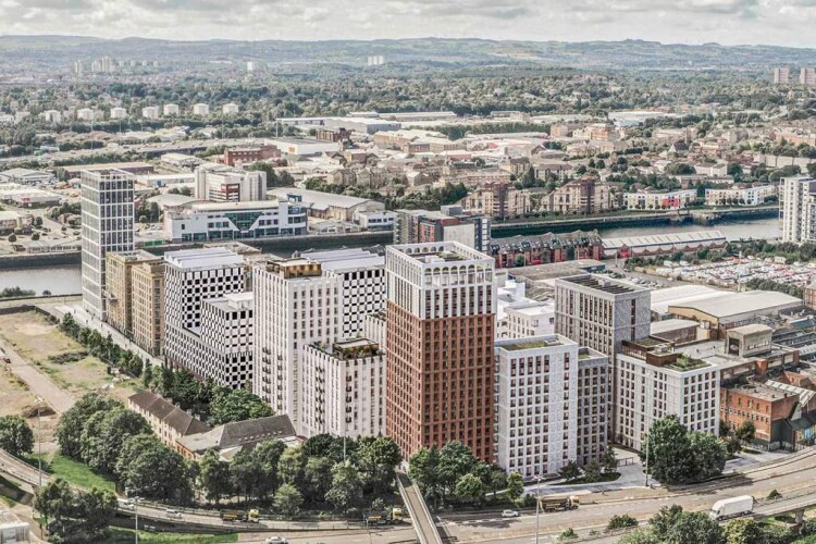 Plans for Central Quay in Glasgow