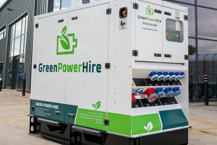 Green Power Hire is a rapidly growing supplier of battery storage units to construction sites
