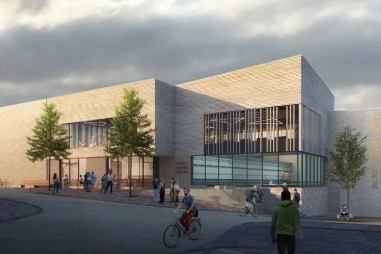 CGI of the new Epping leisure centre