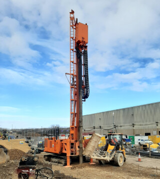 Vibro stone complements Van Elle's other piling and foundations techniques