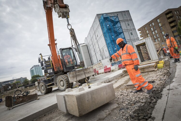 Costain Skanska JV has been doign enablign works for the new Euston Station in London