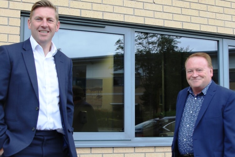 Chris Quinn (left) and Mark Burns [Photo &copy; Philip Dyer]