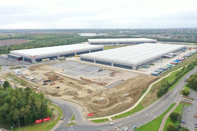 Plot four of the Midlands Logistics Park in Corby