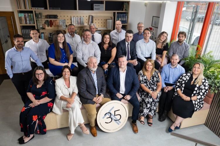 The Truline team celebrates 35 years in business this year