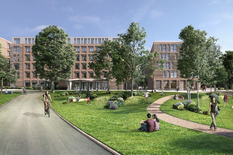 The six-storey Guilden Park project has been designed by DMWR Architects