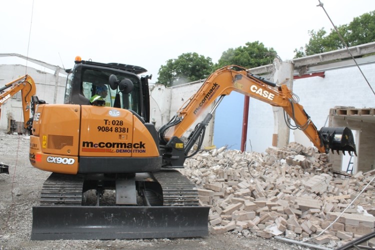 McCormack&rsquo;s Case CX90D midi excavator 