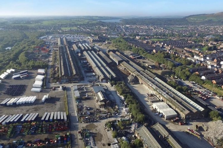  The former Horwich Loco Works site is being developed for housing