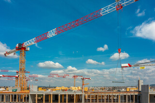 The Liebherr cranes are supplied to GCC under a leasing arrangement