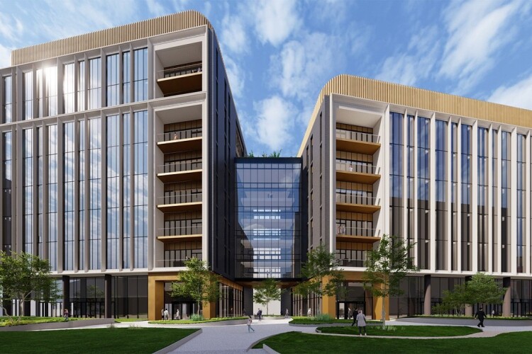 The plans feature more than 245,000 sq ft of research and laboratory space