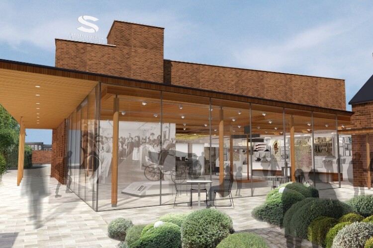 An artist&rsquo;s impression of the new Staffordshire History Centre [PRS Architects]