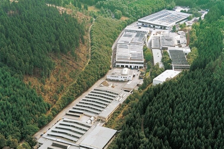 The Hueck factory in L&uuml;denscheid, Germany