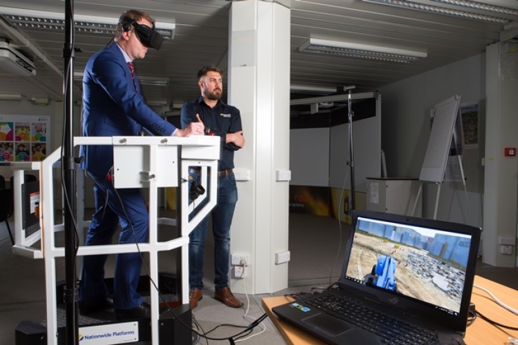 VR training has been used for the Oldbury viaduct project