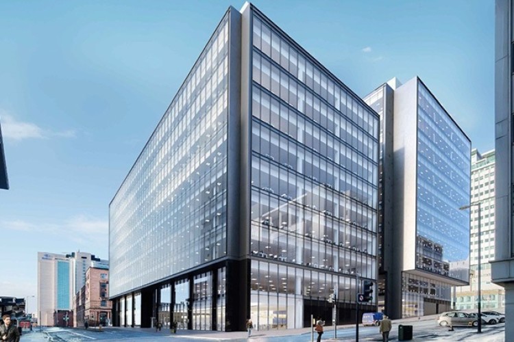 Dunne is building a &pound;90m office development at 122 Waterloo Street, Glasgow