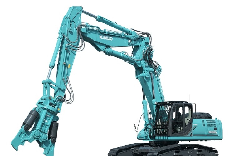  Kobelco SK400D demolition excavator