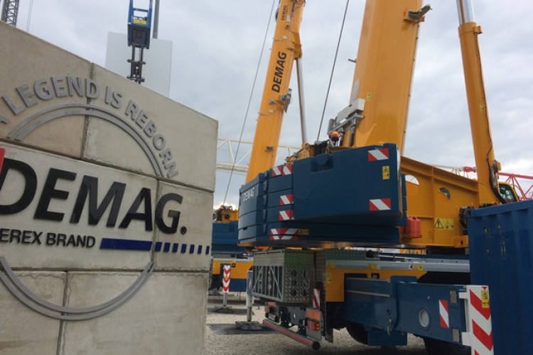 Terex revived the Demag brand in 2016