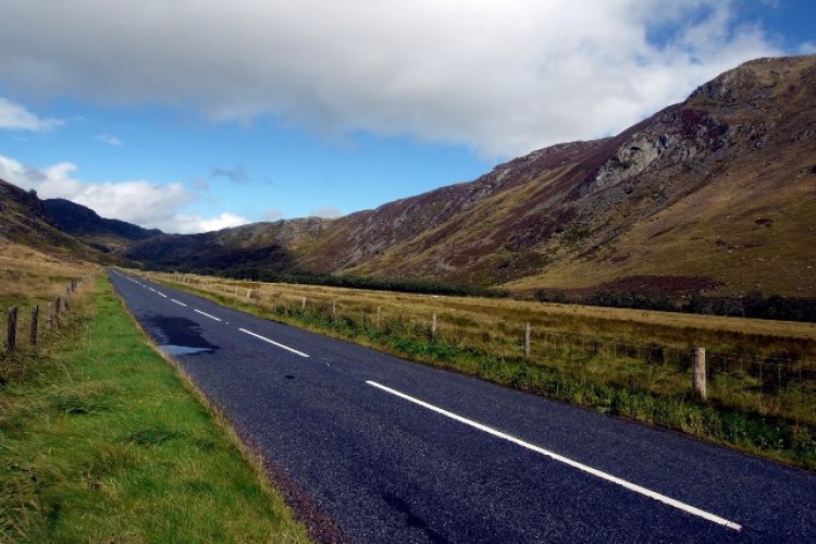 A Scottish road