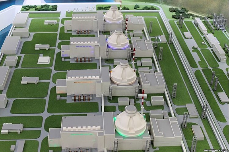 The Akkuyu nuclear power station is scheduled for completion in May.