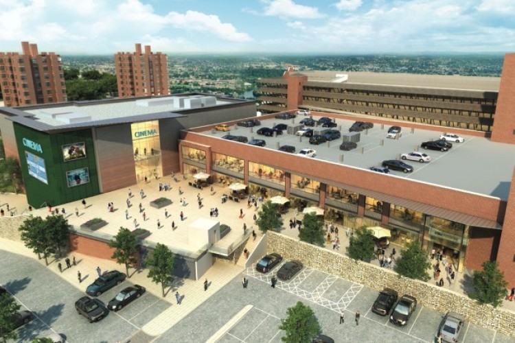 CGI of the leisure complex