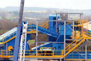 Tablet users: Watch time-lapse video of the new recycling plant being installed