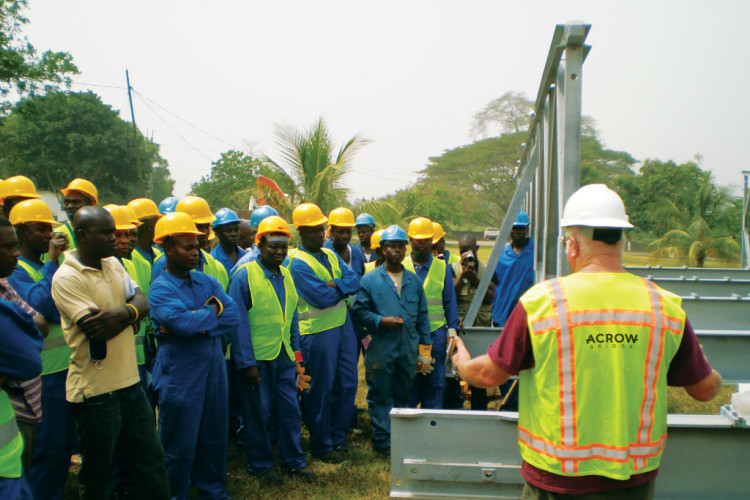 Previous projects under the programme have included the supply of 100 bridges to Ghana