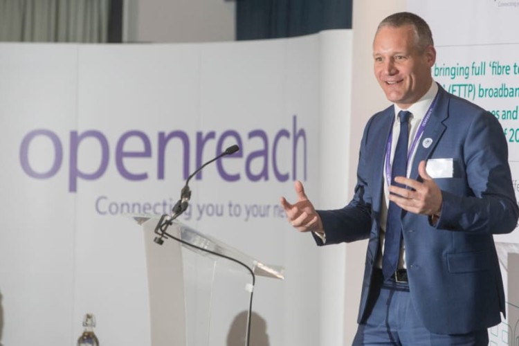 Openreach director of infrastructure solutions Matthew Kirkman