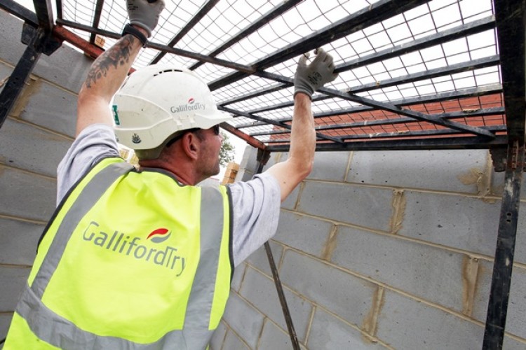 80% of Galliford Try's new work in May was from the housing sector