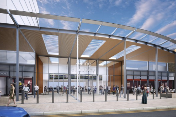 How Ealing Broadway station will look