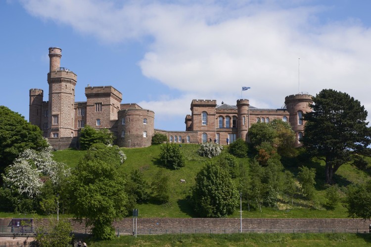 photo of Inverness Castle &copy; Ewen Weatherspoon