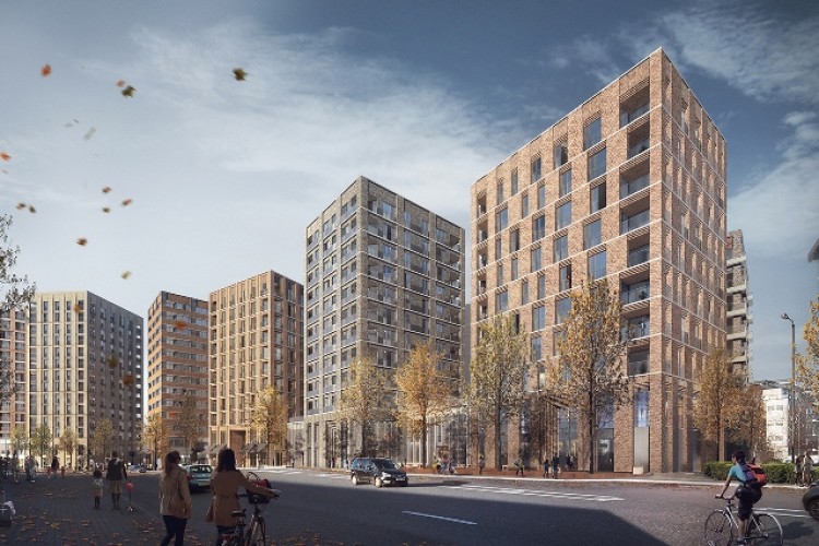 CGI of the Wandsworth scheme