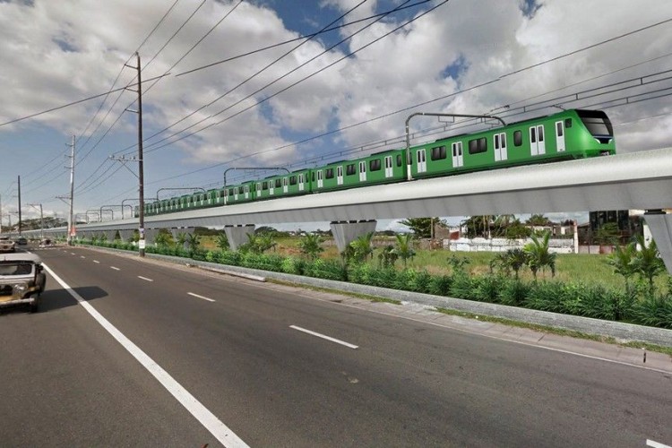 The Malolos-Clark will be elevated (image by JICA)