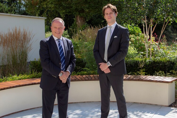 Chairman David Clowes (left) and managing director Tom Clowes (right) are both sons of founder Charles W Clowes