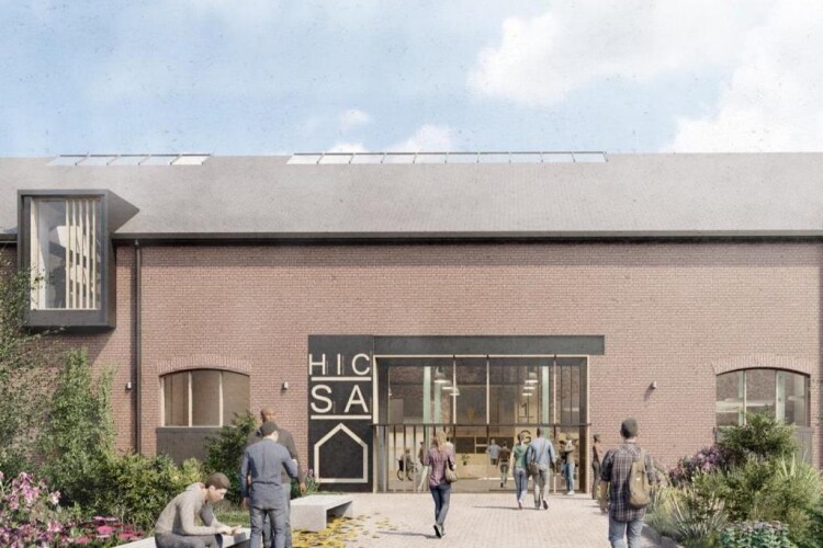 CGI of Sunderland's Housing Innovation & Construction Skills Academy 