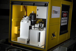 The Titan 650 is powered by a sophisticated pump delivery system 