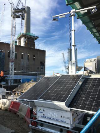 Prolectric ProLight at Battersea Power Station and below: Demand is increasing, says Prolectric
