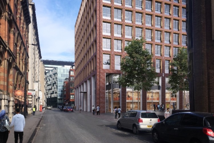 CGI of the proposed Pall Mall scheme