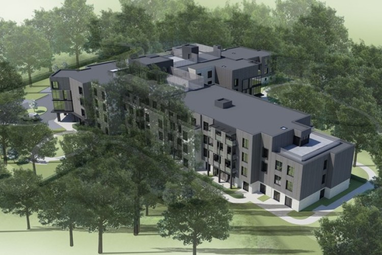 Artist's impression of the new retirement village