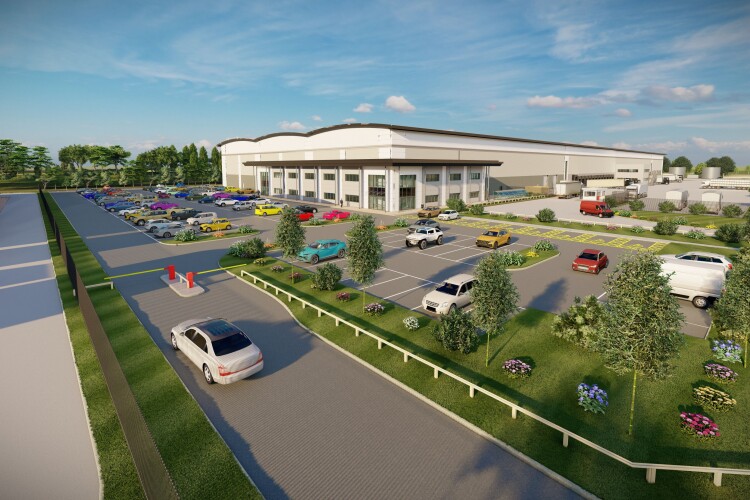 A 250,000 sq ft warehouse is to be built at EMDC in Castle Donington
