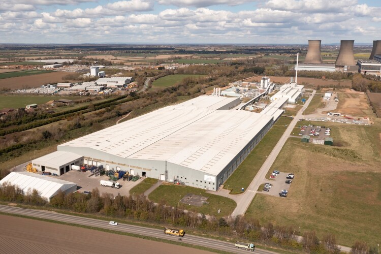 The Eggborough plant, in East Yorkshire, was built in 2000
